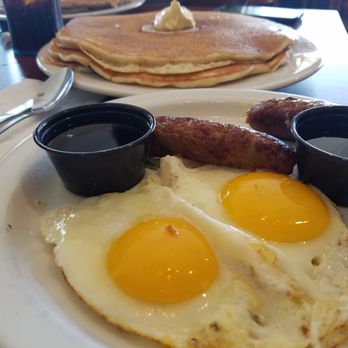 Corky's Kitchen & Bakery - Pancakes were the size of the plate! - American Near Me - Upland, California