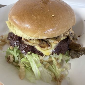 Nash & Smashed - Mushroom meltdown burger - Sandwiches Near Me - Silver Spring, Maryland
