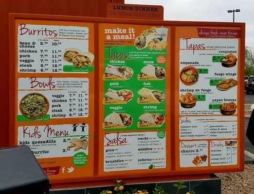 Menu photo 5 Brushfire Tacos Y Tapas Peoria, AZ Menu photo 5 Brushfire Tacos Y Tapas Peoria, AZ