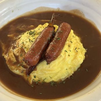 GIWA - Omurice with pork sausage - Breakfast & Brunch Near Me - Santa Clara, California GIWA - Omurice with pork sausage - Breakfast & Brunch Near Me - Santa Clara, California