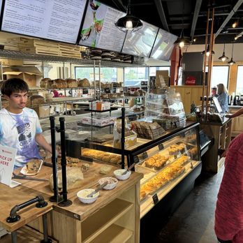 Great Harvest - Inside facing the kitchen and Menu - Bakeries Near Me - Fairbanks, Alaska