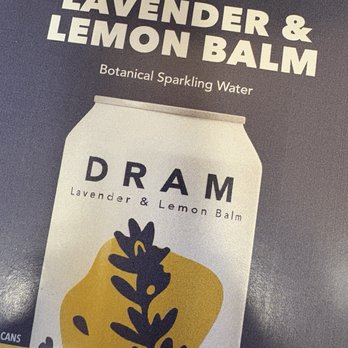 Farmer's Market - DRAM: Lavender & Lemon Balm Botanical Sparkling Water - Farmers Market Near Me - Grants Pass, Oregon