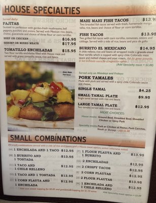 Menu photo 3 Restaurant El Mexicano Willits, CA Menu photo 3 Restaurant El Mexicano Willits, CA