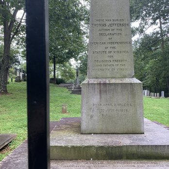 Thomas Jefferson's Monticello - Jefferson family grave site. - Landmarks & Historical Buildings Near Me - Charlottesville, Virginia