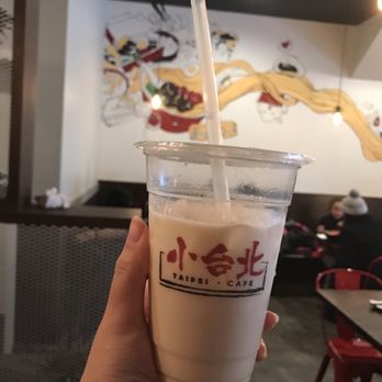Taipei Cafe - Jasmine green milk tea - Taiwanese Near Me - Chicago, Illinois