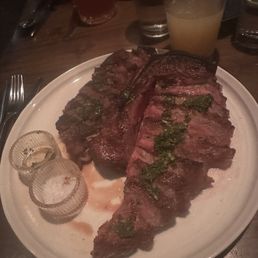 Dried aged porterhouse steak