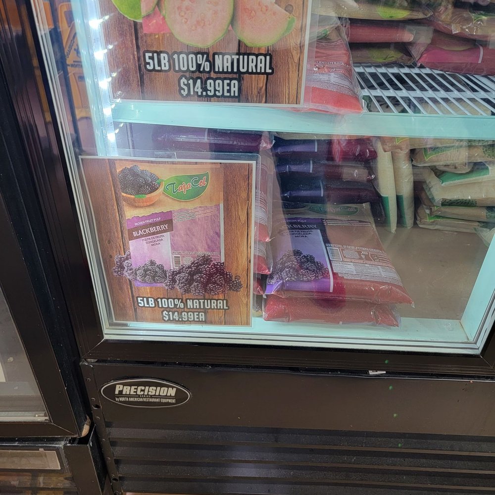 Organic Food Kings - a display of frozen meat - Vegan Near Me - Miami, Florida