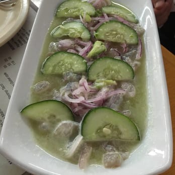 Mariscos Ocho Tostadas - Shrimp Aguachile - Seafood Near Me - Puerto Vallarta, JAL