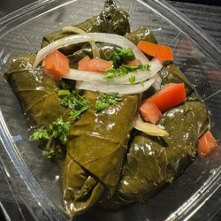 Cateus Pita Arabian Grill - Stuffed Grape Leaves (Dolma) - melt in your mouth delicious