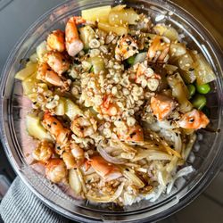 Poke Star - Shrimp Build Your Own Bowl