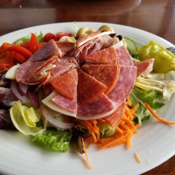 Brickstone Kitchen - Half antipasto salad. So good. - Pizza Near Me - Sutton, Massachusetts