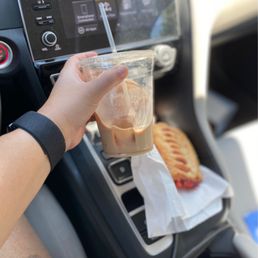 Iced Strawberry Latte