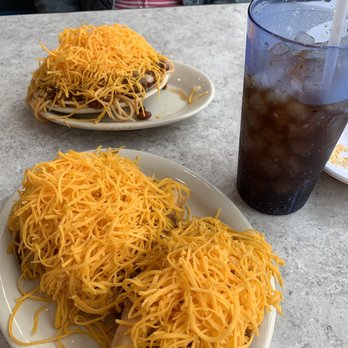 Skyline Chili - Small Chili 5 ways and 3 Chili Dogs With the works! - Fast Food Near Me - Lakewood Ranch, Florida Skyline Chili - Small Chili 5 ways and 3 Chili Dogs With the works! - Fast Food Near Me - Lakewood Ranch, Florida