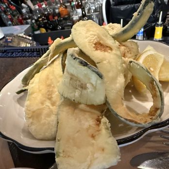 Rico's Restaurant - Zucchini, lightly battered-even whimsically if you will. The best I've ever had...I didn't even feel full afterwards. :) #YUM#Room4More - Italian Near Me - Pittsburgh, Pennsylvania