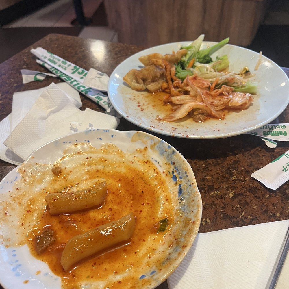 Love Korean BBQ - Side dishes 김치, 단무지, - Korean Near Me - Bakersfield, California