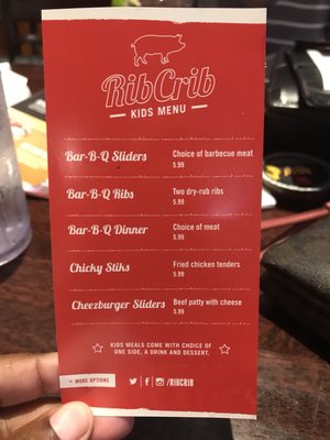 Menu photo 2 RibCrib BBQ Ardmore, OK