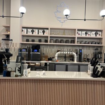 Black Oak Coffee Roasters - Area where you pick up your drinks. - Coffee & Tea Near Me - Healdsburg, California Black Oak Coffee Roasters - Area where you pick up your drinks. - Coffee & Tea Near Me - Healdsburg, California