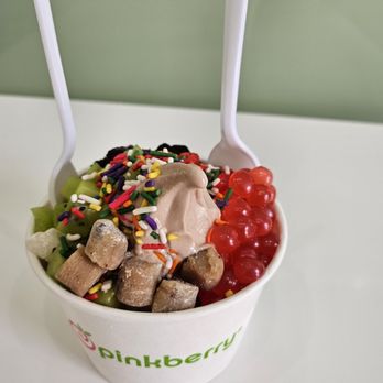 Pinkberry - Chocolate Hazelnut Frozen Yogurt - Ice Cream & Frozen Yogurt Near Me - Corona, California Pinkberry - Chocolate Hazelnut Frozen Yogurt - Ice Cream & Frozen Yogurt Near Me - Corona, California