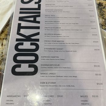 Boots & Bourbon - Cocktails Menu - Whiskey Bars Near Me - Greensboro, North Carolina