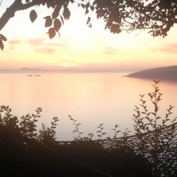 Ship House Inn - View from the back of the house - Hotels Near Me - Anacortes, Washington