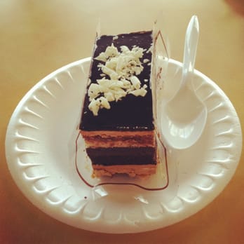 Le Duc Gourmet Bakery - Opera cake slice - Bakeries Near Me - Houston, Texas