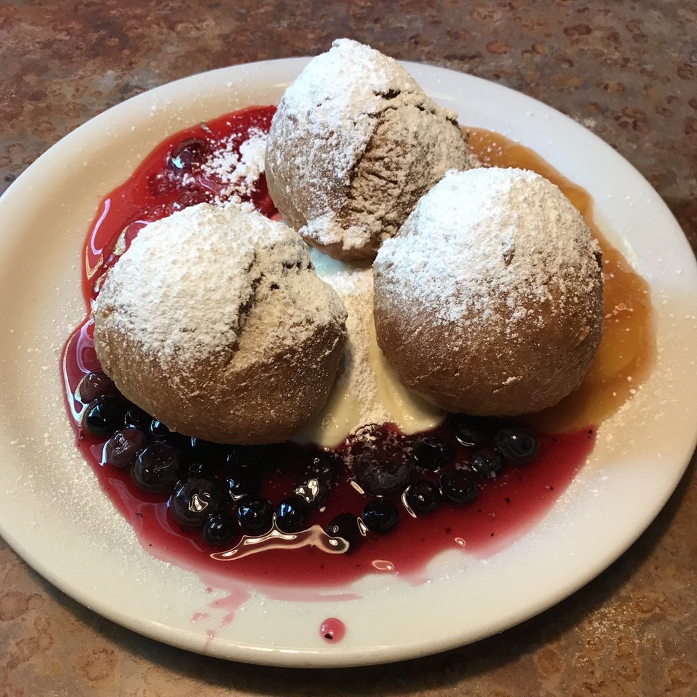 Huckleberry's - Beignets were the BEST I've ever had!! Nice to dip in strawberries, peaches, and huckleberries. Highly recommend!! - Breakfast & Brunch Near Me - Fairfield, California Huckleberry's - Beignets were the BEST I've ever had!! Nice to dip in strawberries, peaches, and huckleberries. Highly recommend!! - Breakfast & Brunch Near Me - Fairfield, California