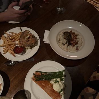 The Chloe - The burger, stuffed redfish, and mushroom risotto - Cocktail Bars Near Me - New Orleans, Louisiana The Chloe - The burger, stuffed redfish, and mushroom risotto - Cocktail Bars Near Me - New Orleans, Louisiana