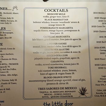 The Little Door - French Near Me - Los Angeles, California The Little Door - French Near Me - Los Angeles, California