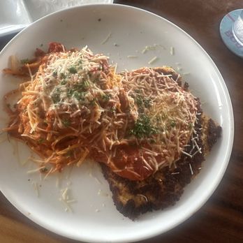 The Cove - Chicken with pasta pomodoro - Seafood Near Me - Deerfield Beach, Florida