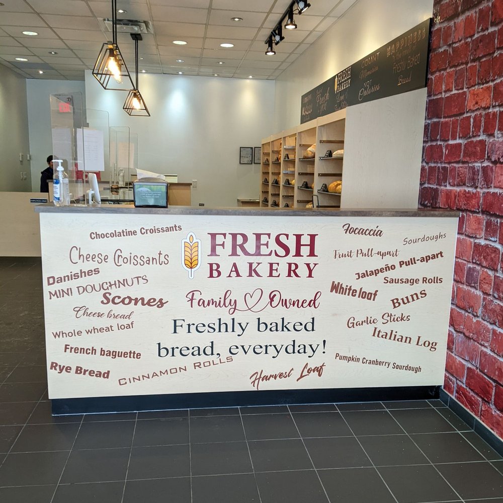 Fresh Bakery - a brick wall with a sign that says fresh bakery - Bakeries Near Me - Beaumont, Alberta Fresh Bakery - a brick wall with a sign that says fresh bakery - Bakeries Near Me - Beaumont, Alberta