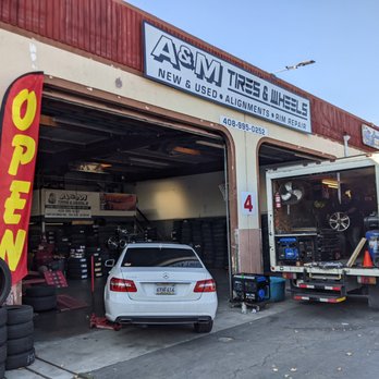 A&M Tires & Wheels - Outside - Wheel & Rim Repair Near Me - San Jose, California