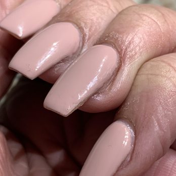 Bella Nails & Spa - Jenny's work. They're also supposed to be a Koffin shape. She didn't cut the nail before the acrylic or powder went on. Or anything. - Nail Salons Near Me - Charlotte Hall, Maryland Bella Nails & Spa - Jenny's work. They're also supposed to be a Koffin shape. She didn't cut the nail before the acrylic or powder went on. Or anything. - Nail Salons Near Me - Charlotte Hall, Maryland