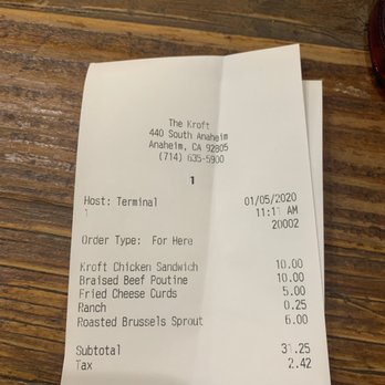 The Kroft - Sandwiches Near Me - Anaheim, California The Kroft - Sandwiches Near Me - Anaheim, California