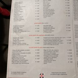 Osteria der Belli - Menu page 2
