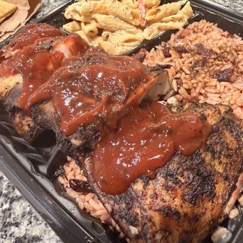 Rude Jerk Kitchen - Jerk Chicken Rice with Peas - Caribbean Near Me - Perris, California Rude Jerk Kitchen - Jerk Chicken Rice with Peas - Caribbean Near Me - Perris, California