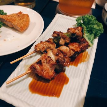 Echizen Japanese Restaurant - Yakitori! Oishii ne!  Grilled Chicken skewers. - Japanese Near Me - Cypress, California