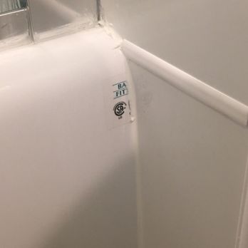 Bath Fitter - Leaves sticker on tub - to advertise per installer - General Contractors Near Me - Newark, California