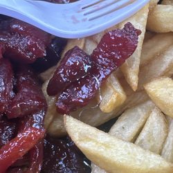 Food King Chinese Kitchen - Metal coil from like a steel wool cannot make this up. ‍ these people need to do better