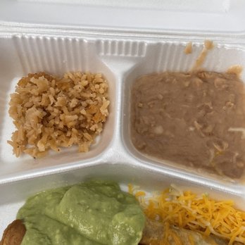 Calitacos - Asked for double rice no beans.... Got the most pitiful scoop of rice and beans - Tacos Near Me - Buckeye, Arizona