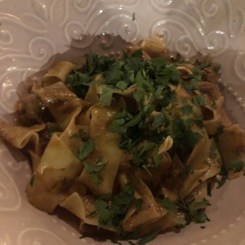 Rusticucina - Pappardelle with truffle, short rib, and cream sauce - Italian Near Me - San Diego, California Rusticucina - Pappardelle with truffle, short rib, and cream sauce - Italian Near Me - San Diego, California