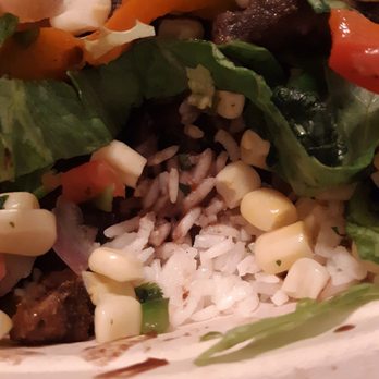 Chipotle Mexican Grill - Gross bowl uncooked rice - Mexican Near Me - Buffalo, New York