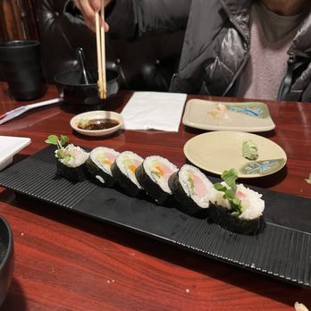 Kaze Sushi - Yellowtail Roll - Sushi Bars Near Me - Lancaster, California Kaze Sushi - Yellowtail Roll - Sushi Bars Near Me - Lancaster, California