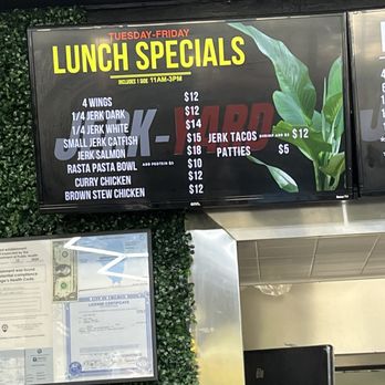 Jerk Yard - Menu - Chicken Shop Near Me - Chicago, Illinois