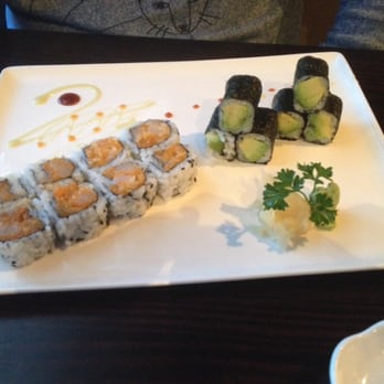 Yang's Asian Bistro - Spicy Crunch Scallop Roll and Avocado Roll - Japanese Near Me - Latham, New York Yang's Asian Bistro - Spicy Crunch Scallop Roll and Avocado Roll - Japanese Near Me - Latham, New York