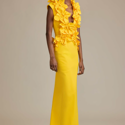 Glasscock Boutique - Greta Constantine Rednick gown available in many colors.
