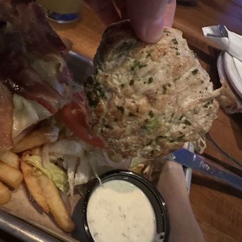 PKWY Tavern - District - The tiny piece of chicken on the chicken sandwich - Sports Bars Near Me - Henderson, Nevada PKWY Tavern - District - The tiny piece of chicken on the chicken sandwich - Sports Bars Near Me - Henderson, Nevada