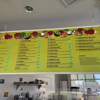 Juice Stop - Menu - Juice Bars & Smoothies Near Me - San Clemente, California