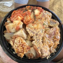 Simply Amazing poke bowl (lechon and spicy togarashi poke) Simply Amazing poke bowl (lechon and spicy togarashi poke)