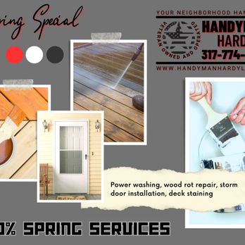 Handyman Hardy - Spring has sprung and it's time to tackle those home repairs and improvements! And now, for a limited time only, get 10% off your servi - Handyman Near Me Handyman Hardy - Spring has sprung and it's time to tackle those home repairs and improvements! And now, for a limited time only, get 10% off your servi - Handyman Near Me