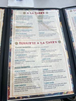 Menu photo 3 El Charro Norte Chino Valley, AZ Menu photo 3 El Charro Norte Chino Valley, AZ